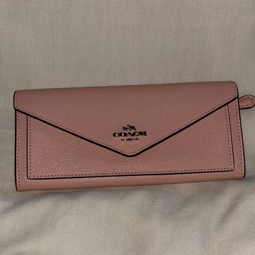 Coach Blush Envelope Wallet